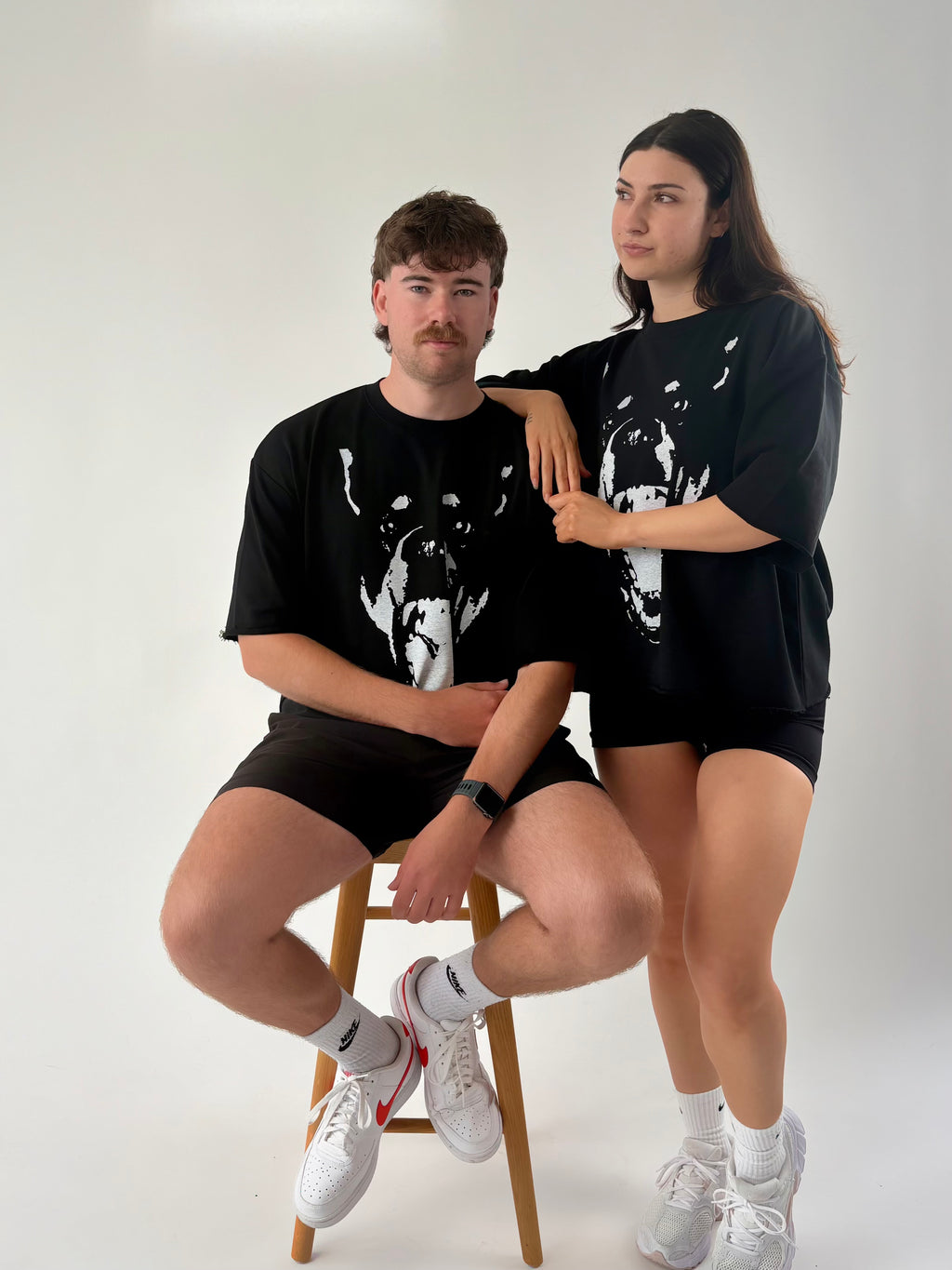 CROPPED OVERSIZED TEE