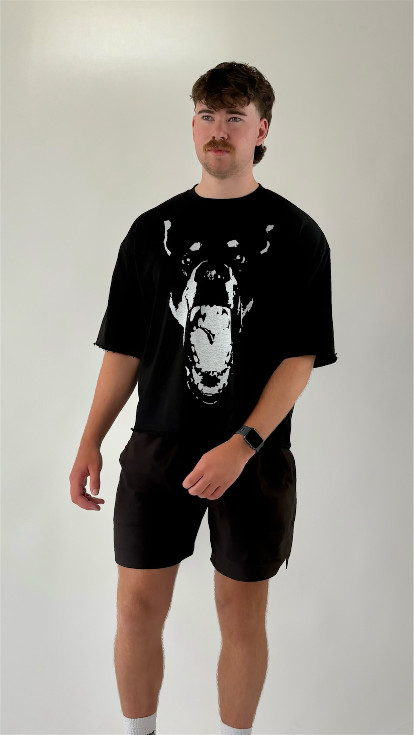 CROPPED OVERSIZED TEE